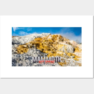 Mammoth Hot Spring Yellowstone Posters and Art